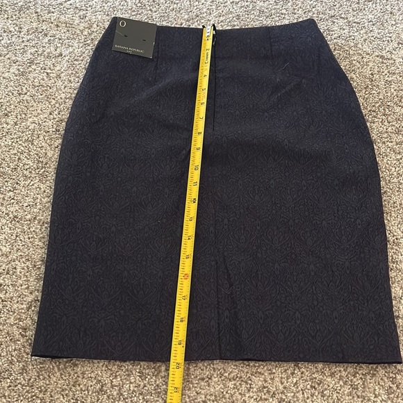 🍂Navy Banana Republic skirt I NWT - Picture 4 of 6